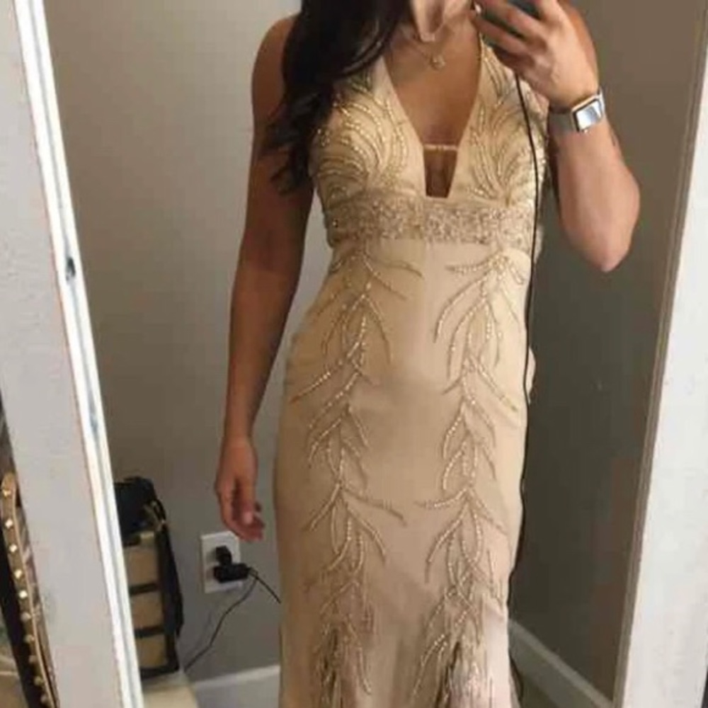 Gold Night Moves Gown